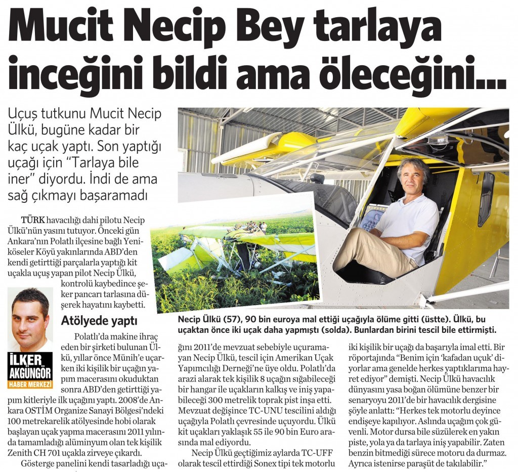 18 Ağustos 2014 -  Vatan Gazetesi