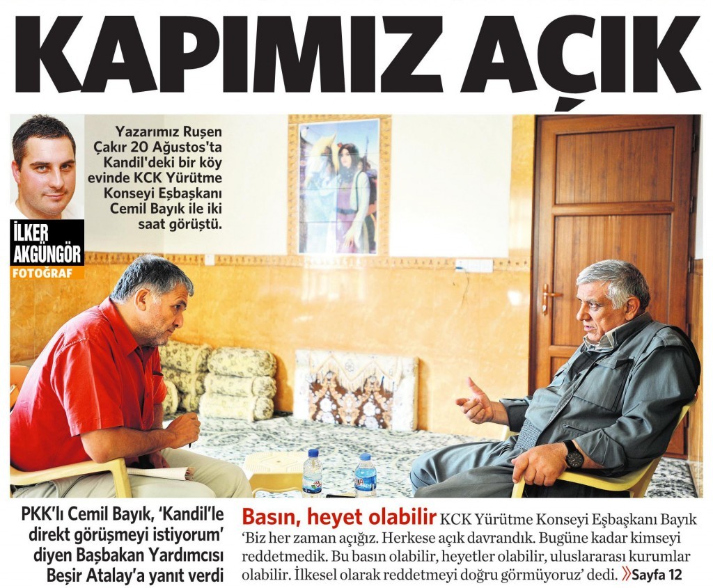 23 Ağustos 2014 - Vatan Gazetesi