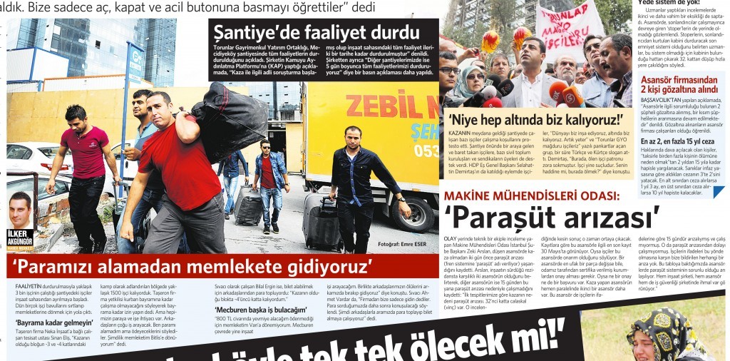 9 Eylül 2014 - Vatan Gazetesi