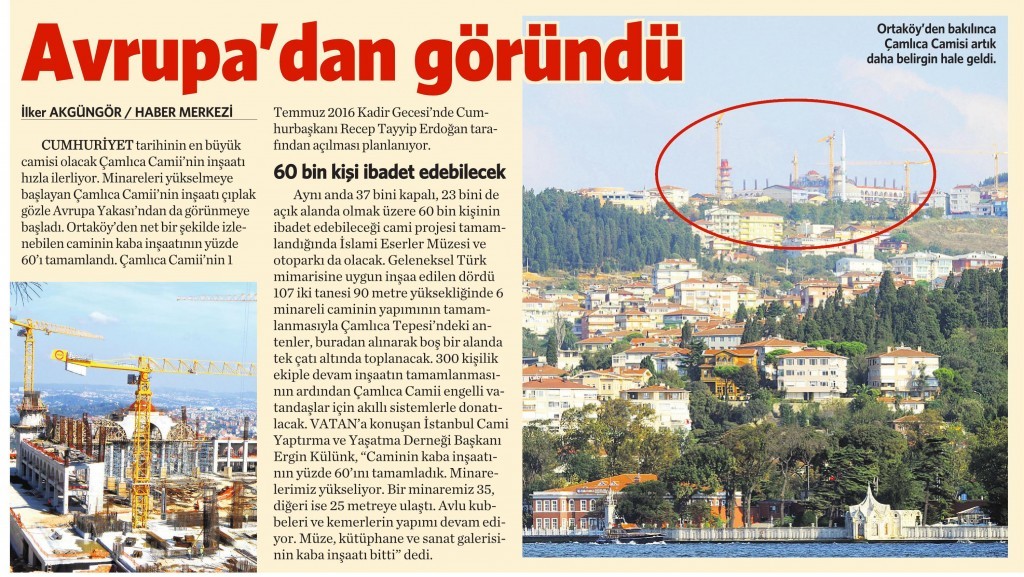 15 Eylül 2014 - Vatan Gazetesi 4. Sayfa