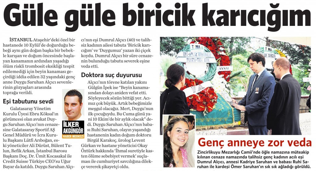 9 Ekim 2014 Vatan Gazetesi 6. sayfa