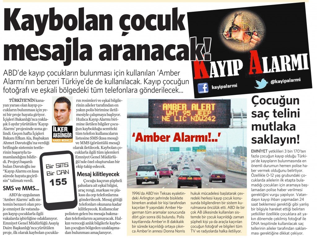 27 Ekim 2014 Vatan Gazetesi 4. sayfa