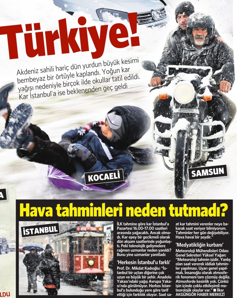 7 Ocak 2015 Vatan Gazetesi 13. sayfa