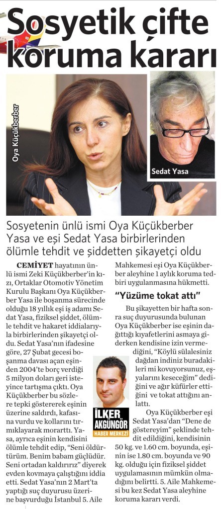 16 Mart 2015 Vatan Gazetesi 3. sayfa