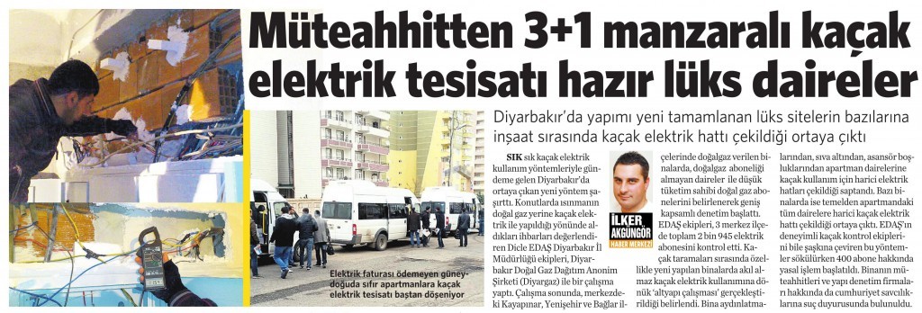 30 Mart 2015 Vatan Gazetesi 3. sayfa