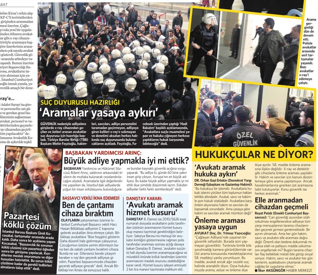 4 Nisan 2015 Vatan Gazetesi 15. sayfa