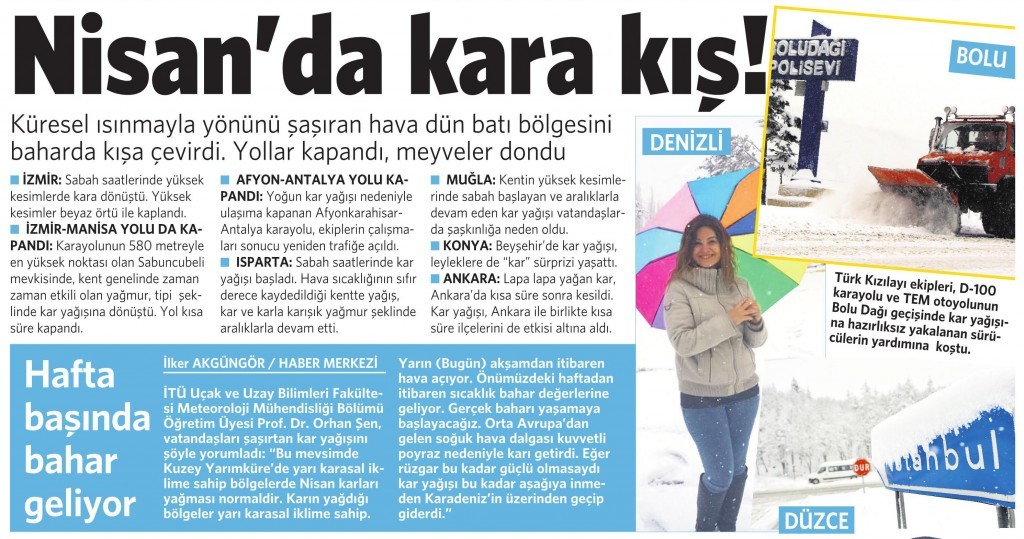 10 Nisan 2015 Vatan Gazetesi 6. sayfa