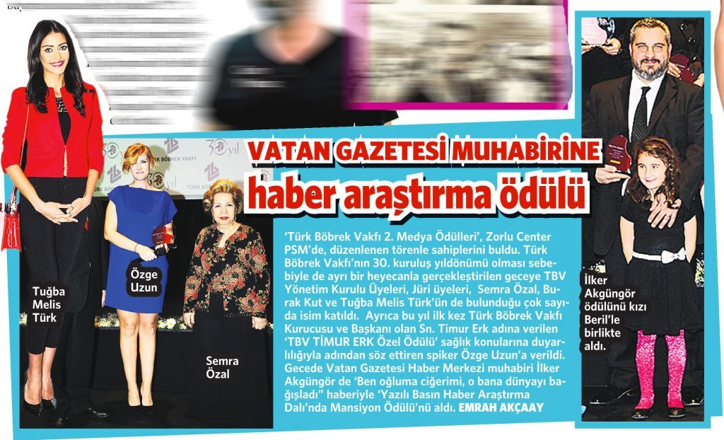 2 Mayıs 2015 Vatan Gazetesi Makaron Eki 2. sayfa