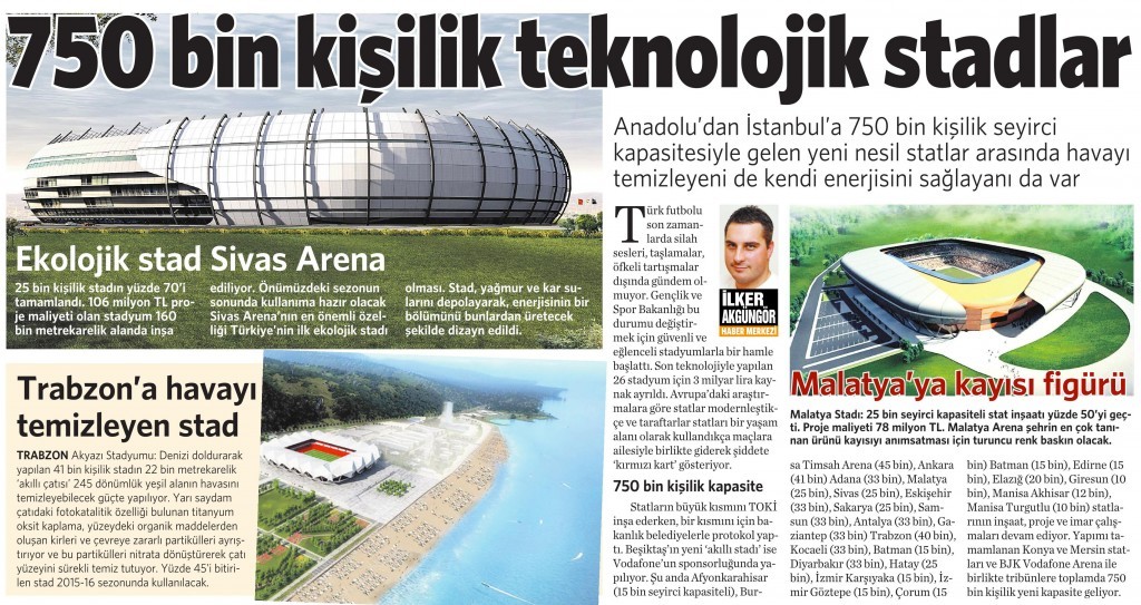 4 Mayıs 2015 Vatan Gazetesi 2. sayfa