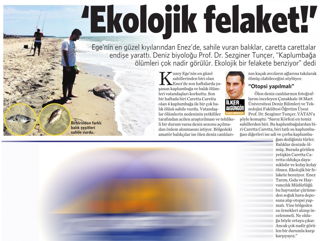 27 Mayıs 2015 Vatan Gazetesi 2. sayfa