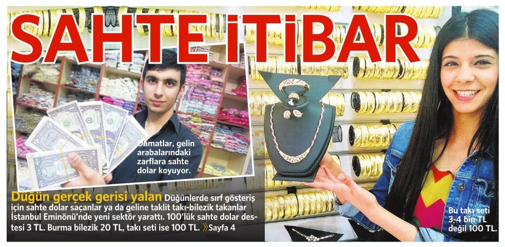 1 Haziran 2015 Vatan Gazetesi 1. sayfa