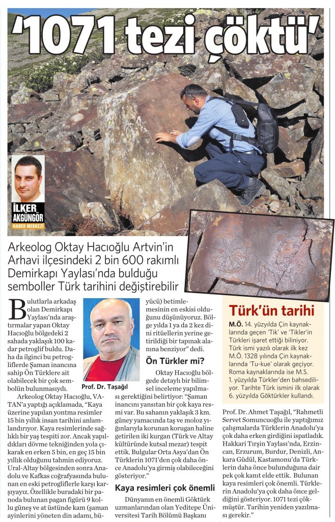 4 Haziran 2015 Vatan Gazetesi 11. sayfa