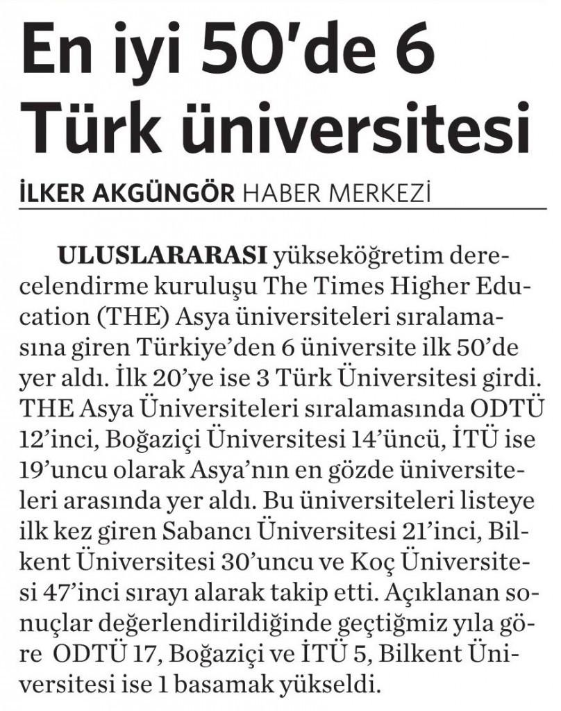 12 Haziran 2015 Vatan Gazetesi 6. sayfa