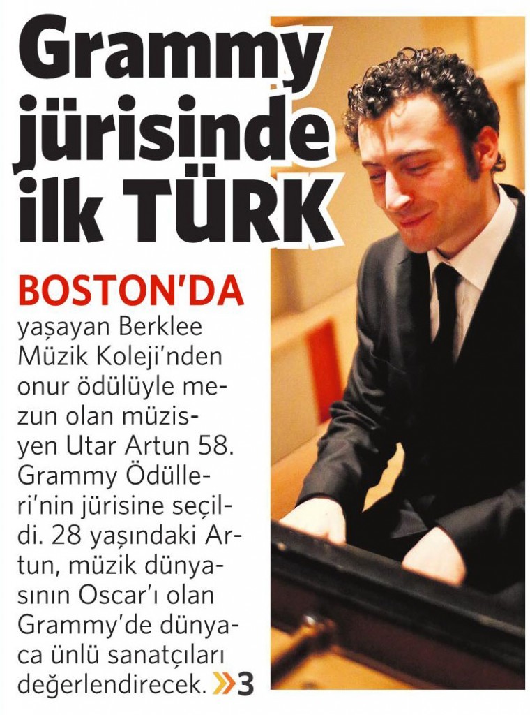 8 Temmuz 2015 Vatan Gazetesi Makaron eki 1. sayfa