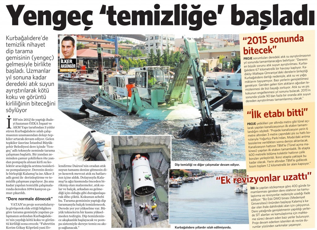 31 Temmuz 2015 Vatan Gazetesi 2. sayfa