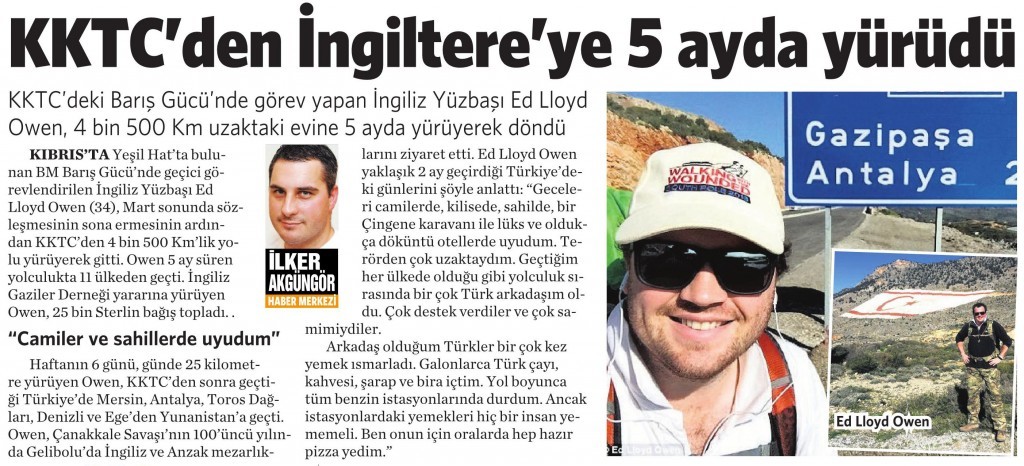 7 Eylül 2015 Vatan Gazetesi 6. sayfa