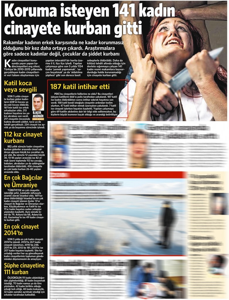 25 Kasım 2015 Vatan Gazetesi 2. sayfa