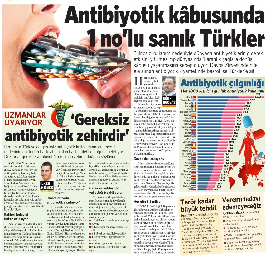 28 Ocak 2016 Vatan Gazetesi 4. sayfa