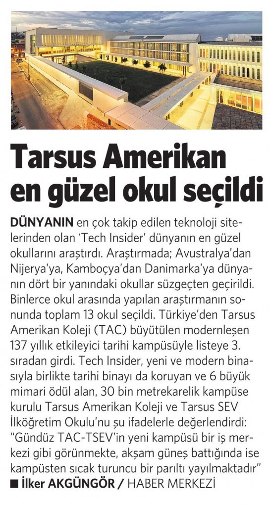 3 Şubat 2016 Vatan Gazetesi 6. sayfa