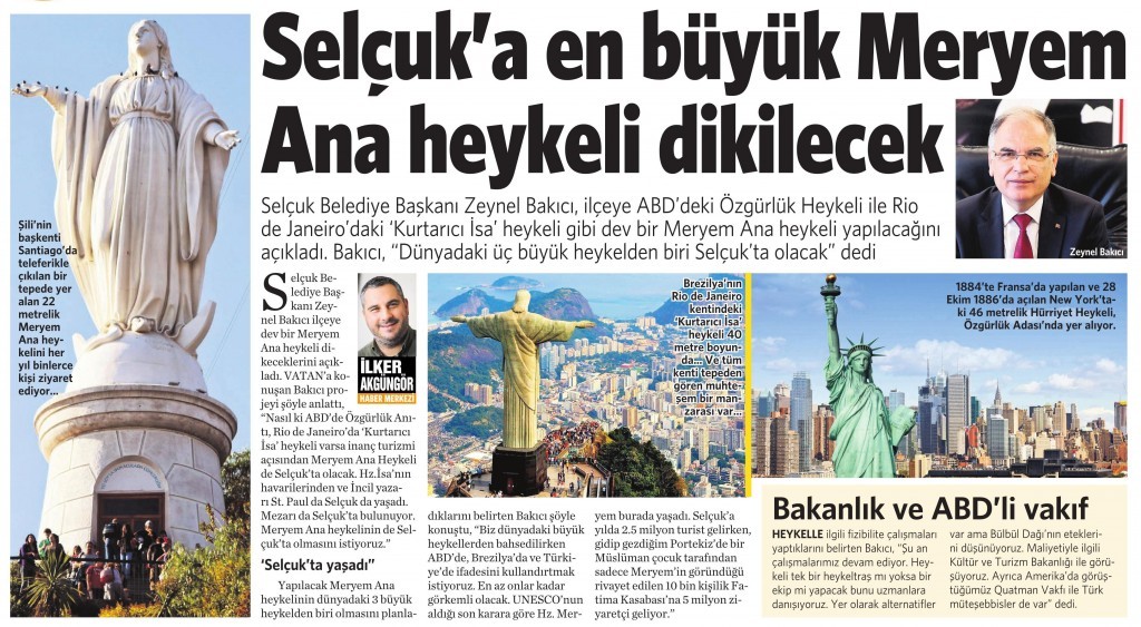 22 Şubat 2016 Vatan Gazetesi 2. sayfa