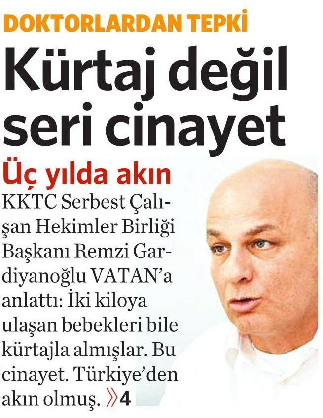 29 Şubat 2016 Vatan Gazetesi 1. sayfa