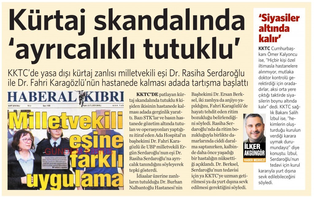 3 Mart 2016 Vatan Gazetesi 4. sayfa