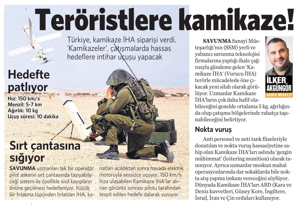 27 Mart 2016 Vatan Gazetesi 12. sayfa 