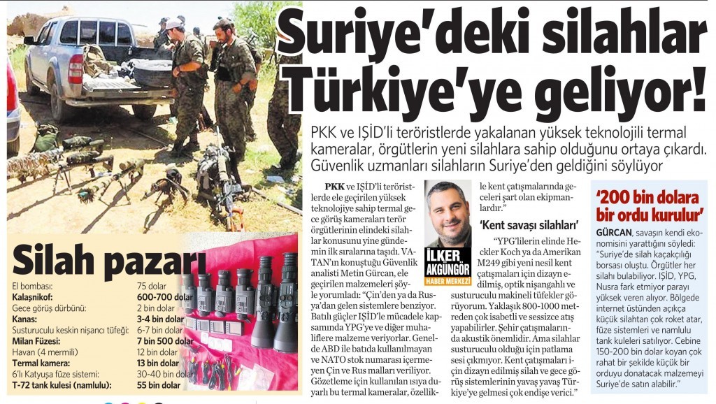 30 Mart 2016 Vatan Gazetesi 12. sayfa 