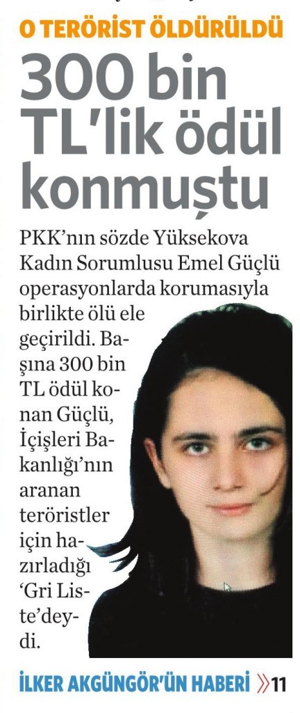 4 Nisan 2016 Vatan Gazetesi 1. sayfa 