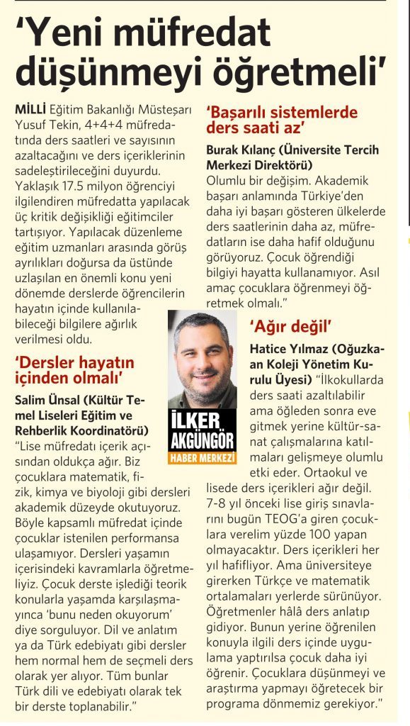 14 Nisan 2016 Vatan Gazetesi 4. sayfa 