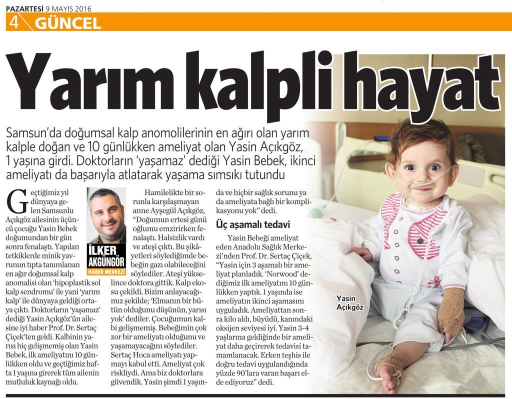 9 Mayıs 2016 Vatan Gazetesi 4. sayfa