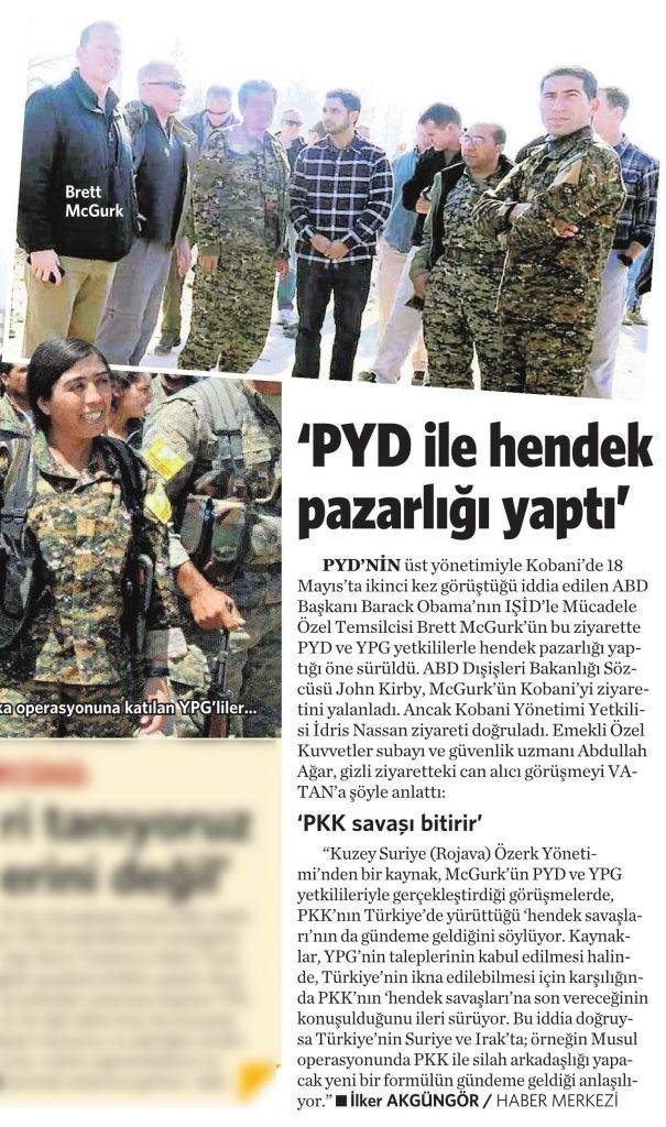 25 Mayıs 2016 Vatan Gazetesi 12. sayfa