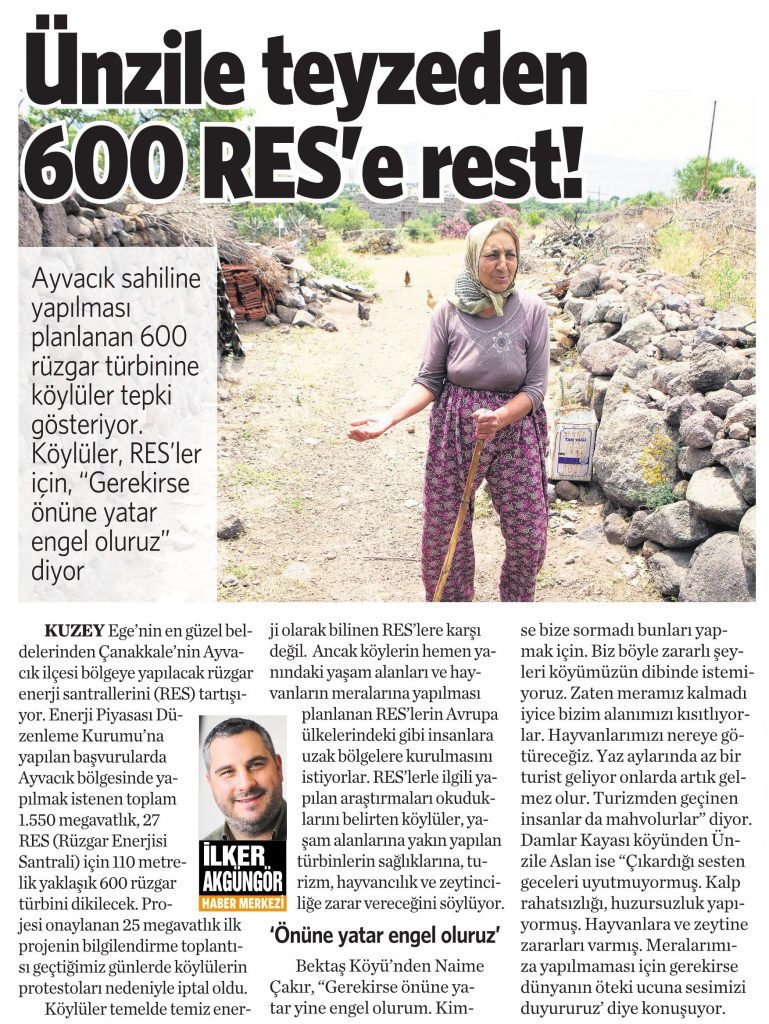 30 Mayıs 2016 Vatan Gazetesi 4. sayfa