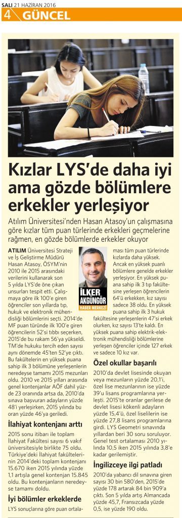 21 Haziran 2016 Vatan Gazetesi 4. sayfa