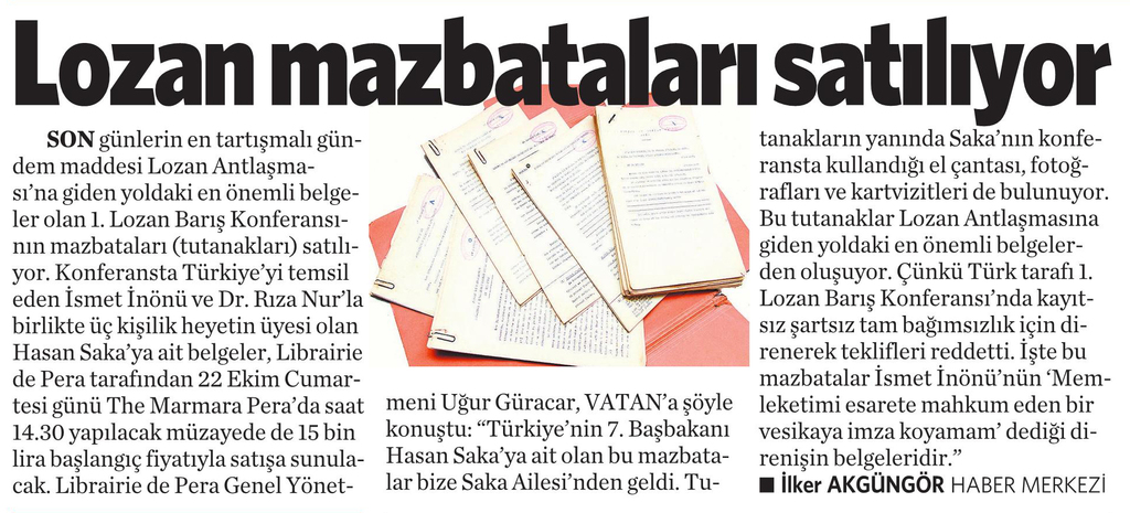 14 Ekim 2016 Vatan Gazetesi 4. sayfa