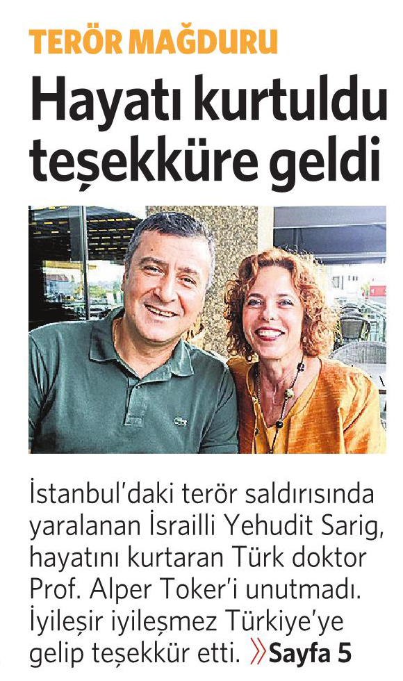 4 Kasım 2016 Vatan Gazetesi 1. sayfa
